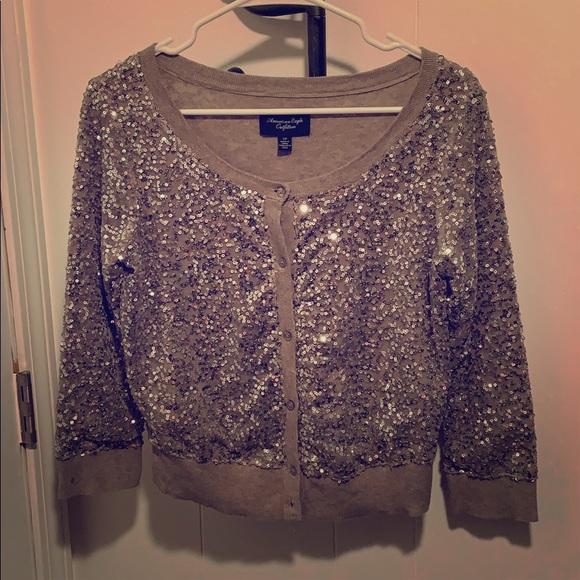 American Eagle Outfitters Sweaters - 🆕💿American Eagle Sequins Cardigan